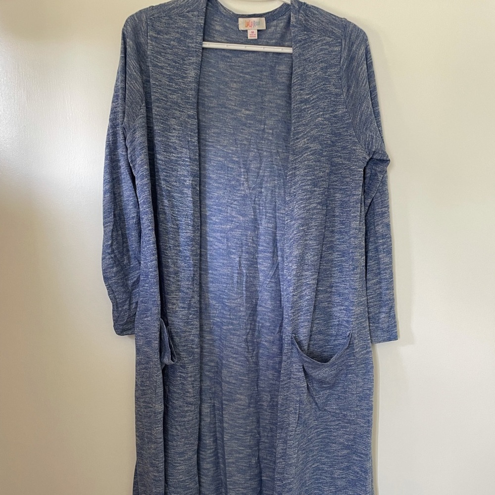 Lularoe Sarah Heather blue color medium